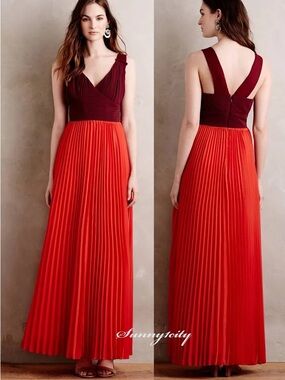 Anthropologie Roja Maxi Dress By Moulinette Soeurs 2P